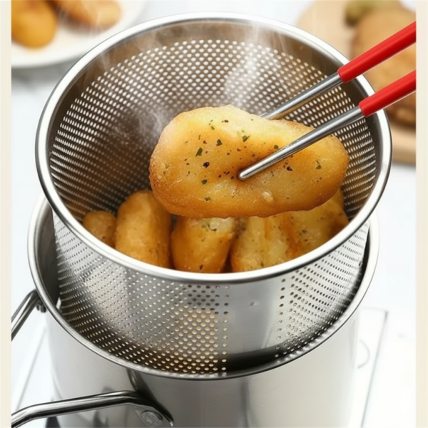 Stainless Steel Fryer Pot (2)