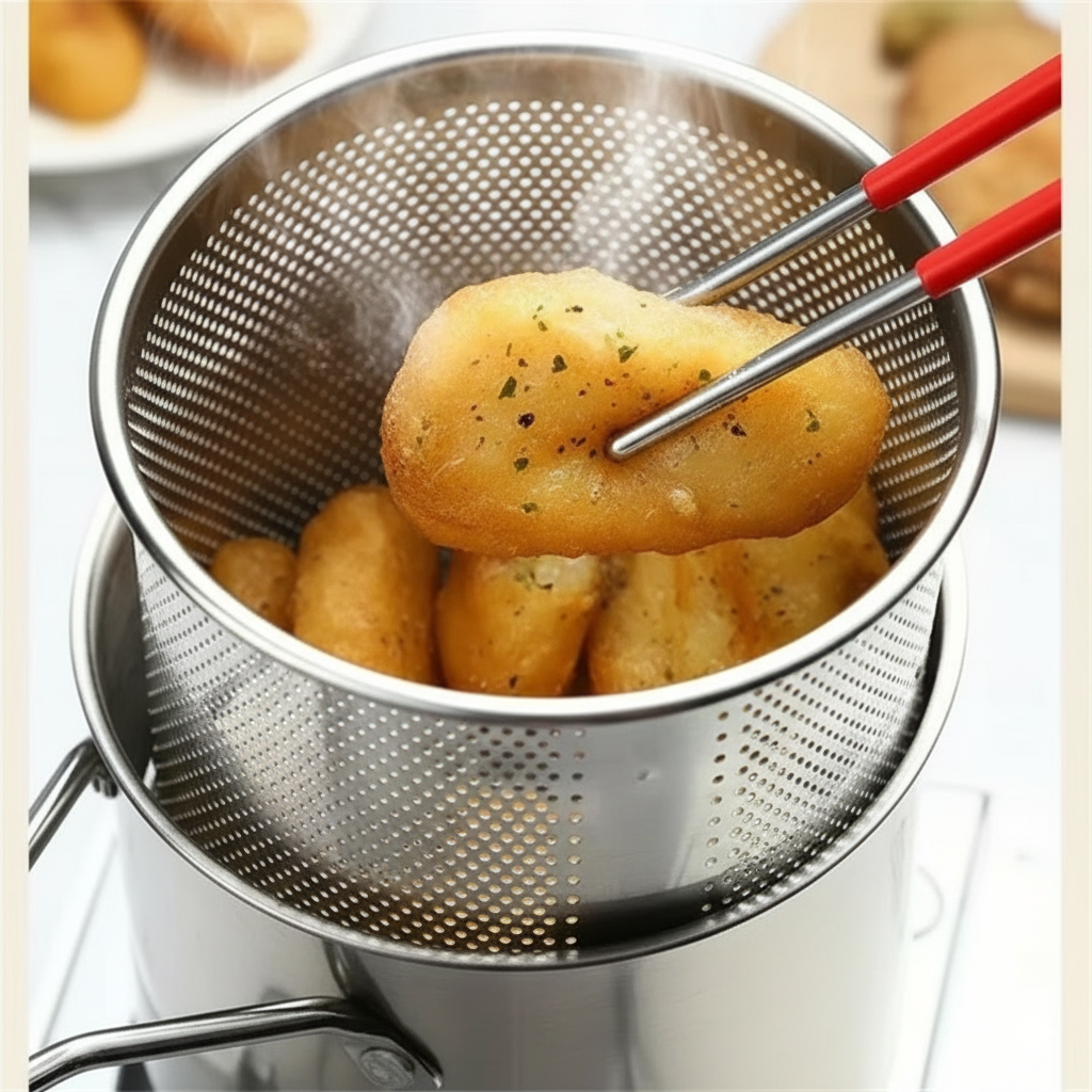 Stainless Steel Fryer Pot (2)