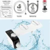 Non‑Electric Bidet Attachment Dual Nozzle Hot/Cold Mixer Self‑Cleaning Toilet Seat