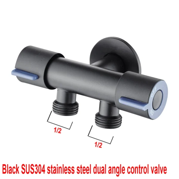 304 Stainless Steel Handheld Bidet Sprayer Set Toilet Spray Gun Self‑Cleaning Nozzle