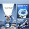 5-Mode High-Pressure Shower Head