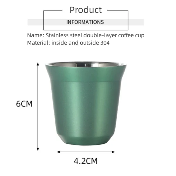 Mini Coffee Steel Cup