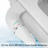 S49afdae5d3ea4959b8b6e170fe68e159H-4.webp Ultra‑Slim Bidet Attachment Dual Nozzle Adjustable Pressure Non‑Electric