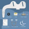S4ddfe42e141c492d9de996bba9221a43f-2.webp Ultra‑Slim Bidet Attachment Dual Nozzle Adjustable Pressure Non‑Electric