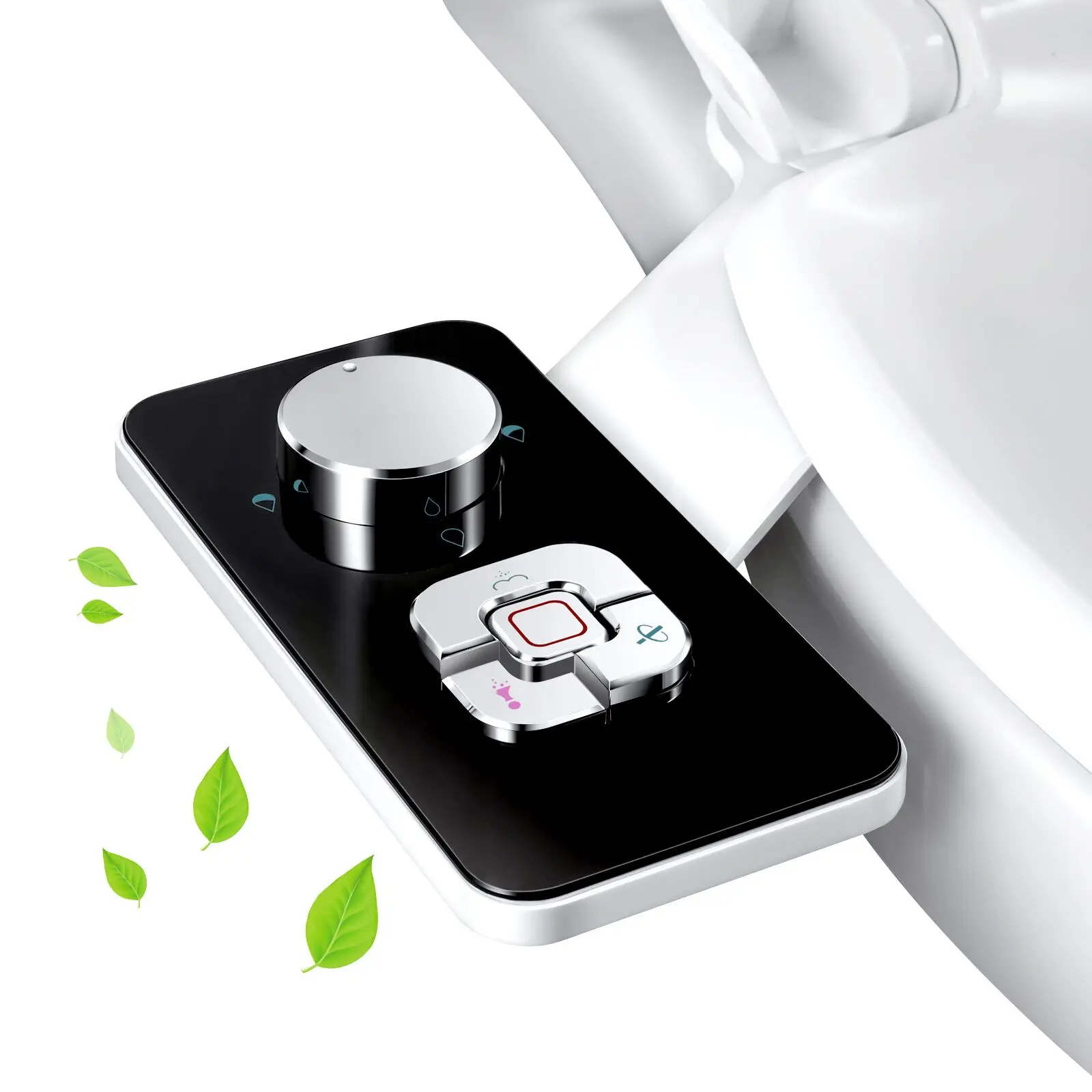 Ultra‑Thin Non‑Electric Bidet Attachment Dual Nozzle Front & Rear Wash Cold Water