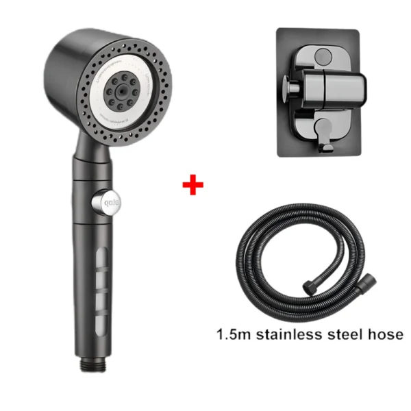 5-Mode High-Pressure Shower Head