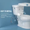 Non‑Electric Bidet Attachment Dual Nozzle Front & Rear Wash Self‑Cleaning