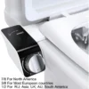 Non‑Electric Bidet Attachment Dual Nozzle Hot/Cold Mixer Self‑Cleaning Toilet Seat