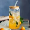 Can Shape Glass Cup