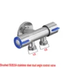 304 Stainless Steel Handheld Bidet Sprayer Set Toilet Spray Gun Self‑Cleaning Nozzle