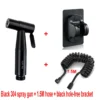 304 Stainless Steel Handheld Bidet Sprayer Set Toilet Spray Gun Self‑Cleaning Nozzle