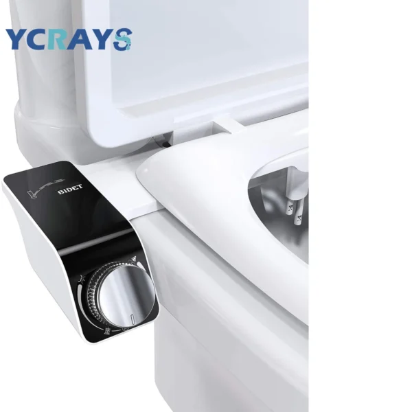 Dual Nozzle Hot/Cold Bidet Attachment