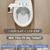 Ultra Thin Bidet Attachment