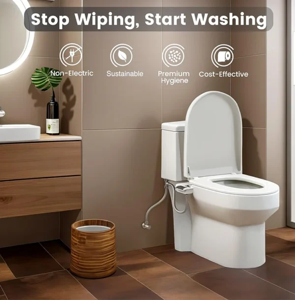 Ultra Thin Bidet Attachment