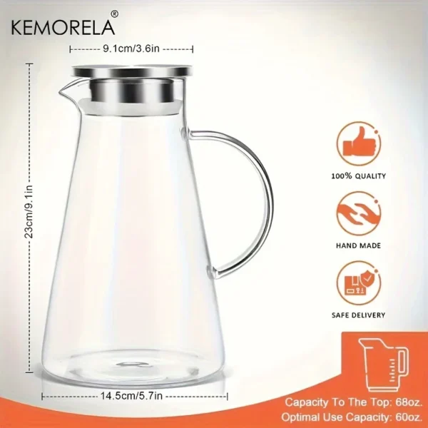 S25bbb68c0dfd40d79a9c95885af83c7ej.webp Glass Water Jug