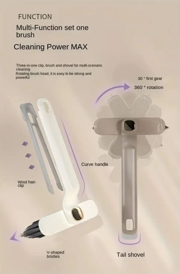 Rotating Crevice Cleaning Brush