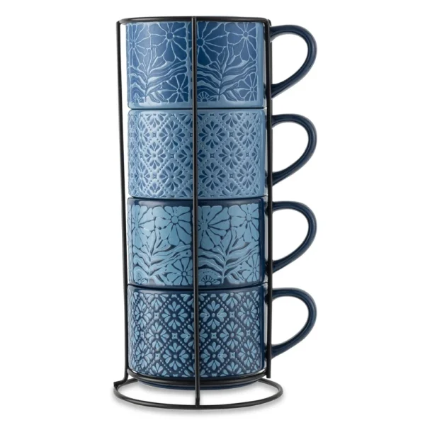S9ef1caa6dc5a4789a8bd4c5037a69caay.webp Stackable Ceramic Mug Set