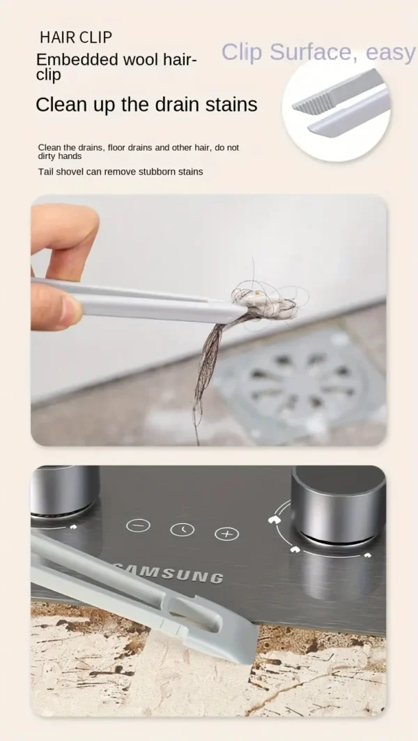 Rotating Crevice Cleaning Brush