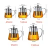 Scfd414af472e485daf39cbfa395d722bK.webp Glass Teapot with Infuser