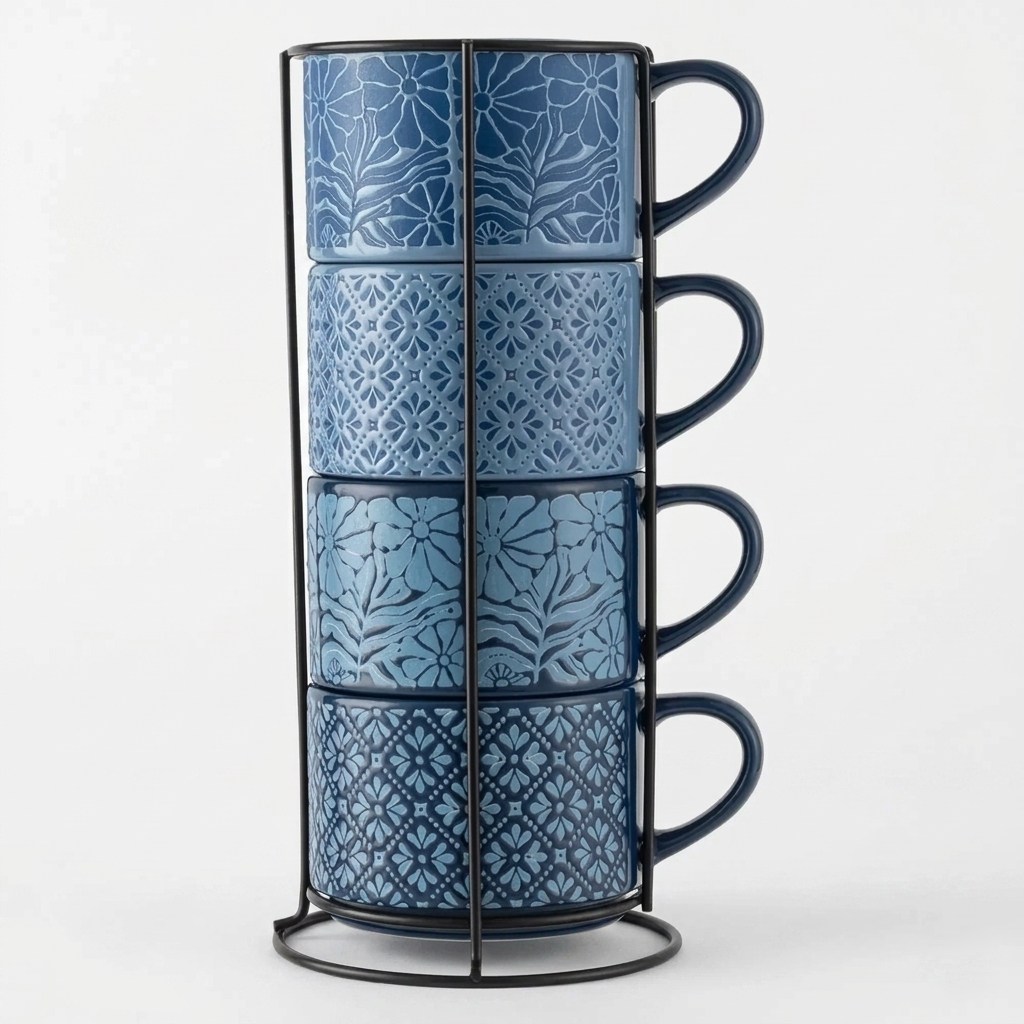 ceramic drinkware coffee mugs set