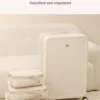 S02506c44c70d4836b333ff99f52a631cT 4-Piece Travel Compression Packing Cubes