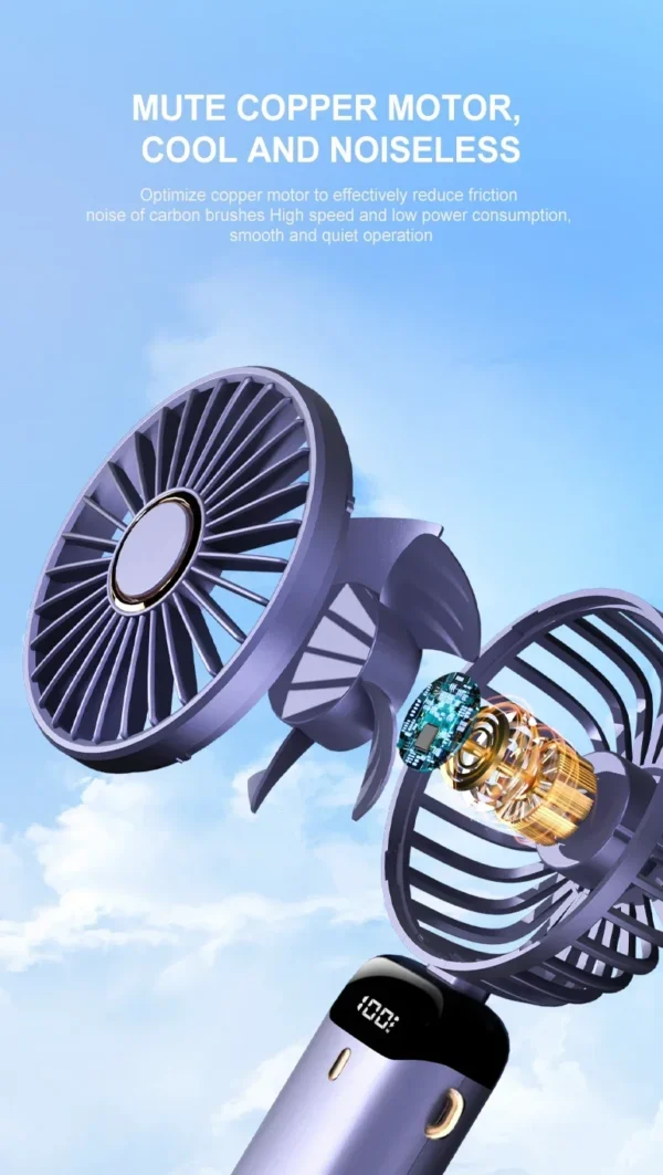 S3565fcf67fd749e6a0c7d704c811a623K 5-Speed Foldable Neck Fan