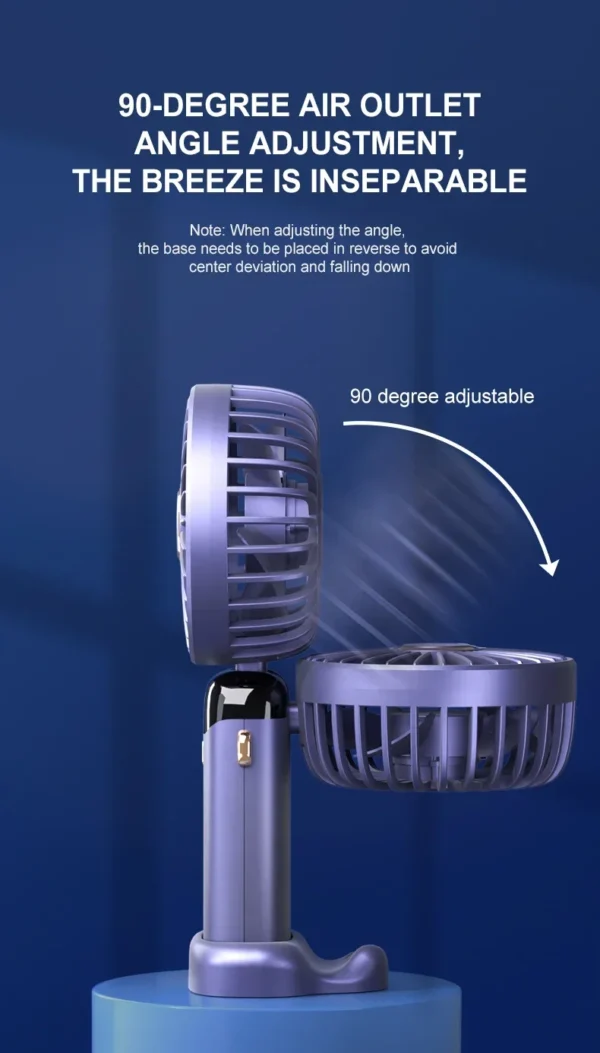 S371b6ed785594406ad36cd5c5f8e18fdB 5-Speed Foldable Neck Fan