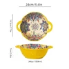 Bohemian Style Ceramic Soup Bowl