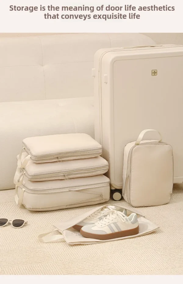 S44ec1521546e4fb3a94c41e9ff38b133n 4-Piece Travel Compression Packing Cubes