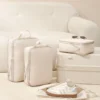 S539cd11c5fb540a7bd0c1190caa89dd5B 4-Piece Travel Compression Packing Cubes