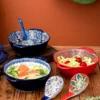 Bohemian Style Ceramic Soup Bowl