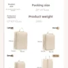 Sd7c951594c614b7d83c40db01b328f42L 4-Piece Travel Compression Packing Cubes