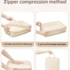 Se1d519102dc4463aa70f1f2ac6466bf4F 4-Piece Travel Compression Packing Cubes