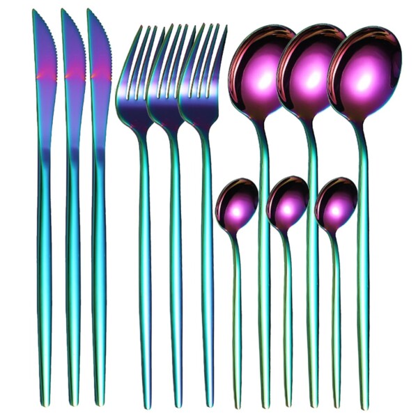 12 Piece Stainless Steel Cutlery Set 12 Piece Stainless Steel Cutlery Set