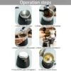 Stovetop Moka Pot Espresso Maker