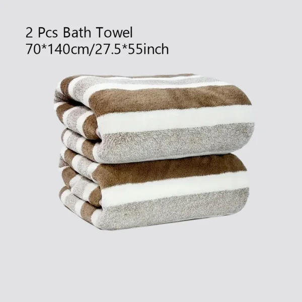 Polyester Bath Towel Set