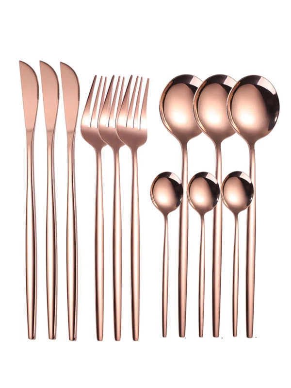 S0f060ab9bf2741afba3a848182e226a34.webp 12 Piece Stainless Steel Cutlery Set