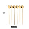 S16aaf52c734541098cf680a17e9f34054.webp Long Handle Stirring Spoons Set of 6