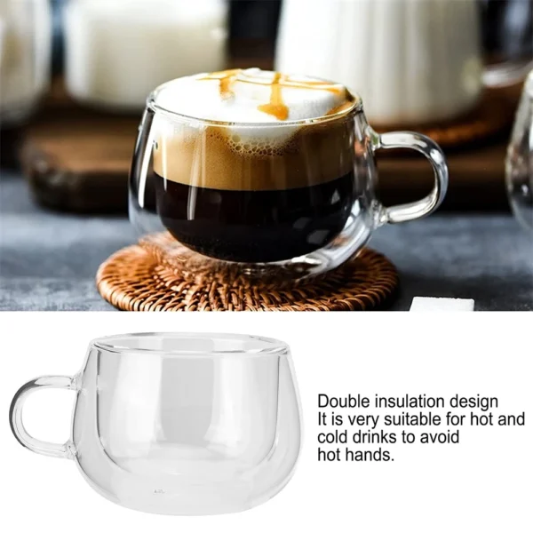 Double Wall Borosilicate Mug