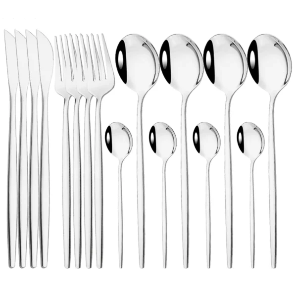 S29ca1d0f71754838bafe8ac75fd821e3k.webp Stainless Steel Flatware Set 16 Piece
