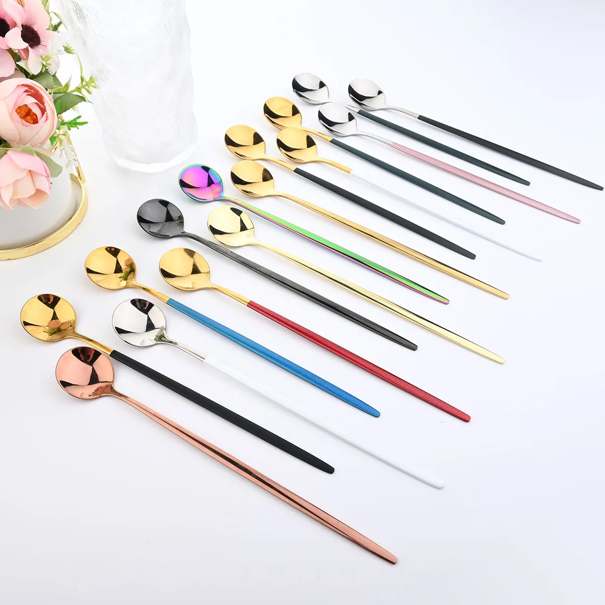 Long Handle Spoon Set