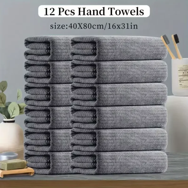 12 pcs Cotton Blend Towel