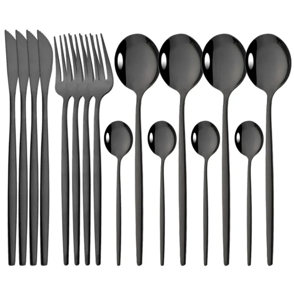 S2ebc9a964cd54a88923093d150dd8e936.webp Stainless Steel Flatware Set 16 Piece