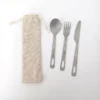 Titanium Camping Cutlery Set