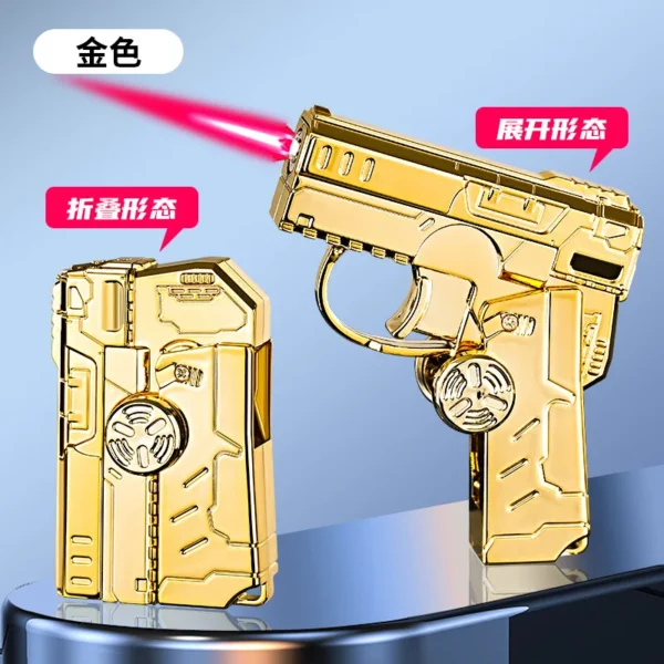 Gyro-Shaped Foldable Decompression Lighter