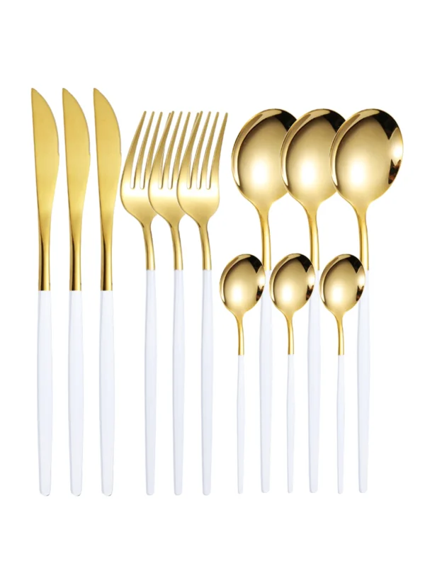 S36cbf3f7e826427794311da00191e4dbL.webp 12 Piece Stainless Steel Cutlery Set
