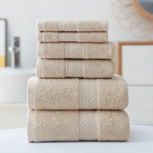 S388fa314035c425e9bf00af2d38f9ebdF.webp Organic Cotton Towel Set