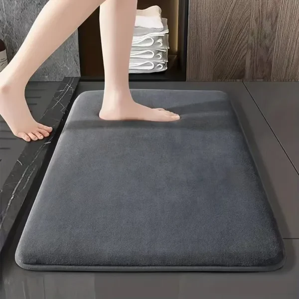 S46e4e3c0768941769c7d10c31c71e126d.webp Non-Slip Suede Bath Mat