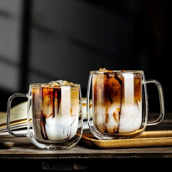 Double Wall Borosilicate Mug