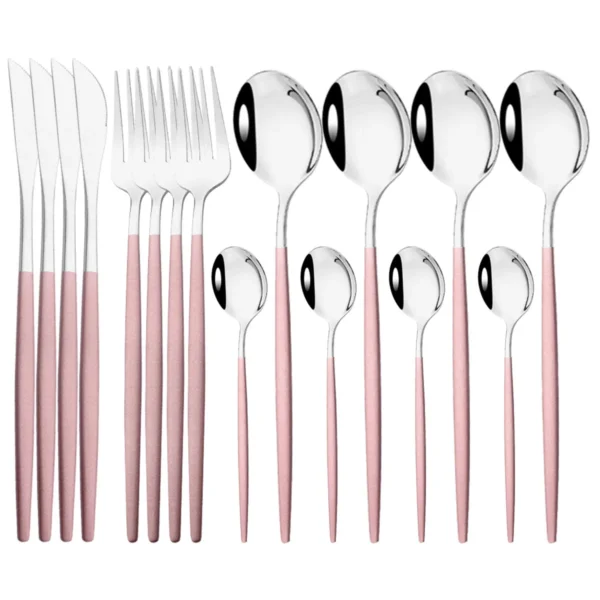 S4f9c1002749a45bcbccdf64251a2c033U.webp Stainless Steel Flatware Set 16 Piece